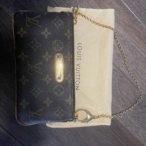 Louis Vuitton Pochette Milla MM Chain Bag Monogram